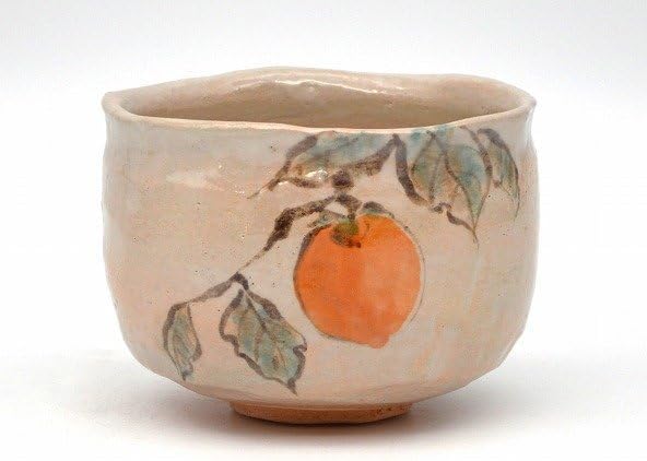 京焼 平安 勝見永泉 作 金襴手葵龍紋 茶碗 共箱 共布 茶道具 抹茶碗